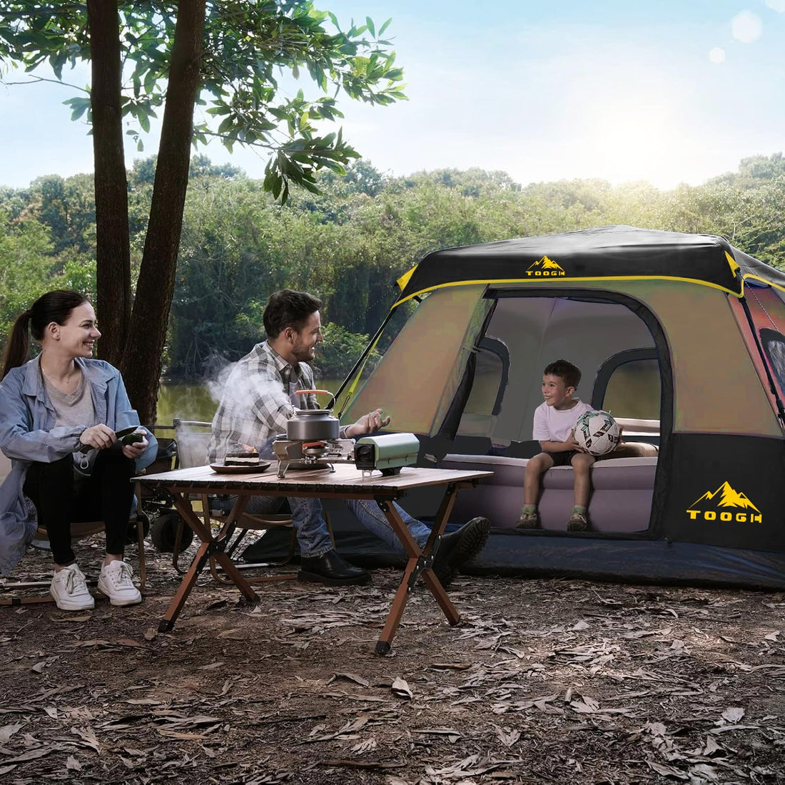 3-6P Instant Cabin Tent
