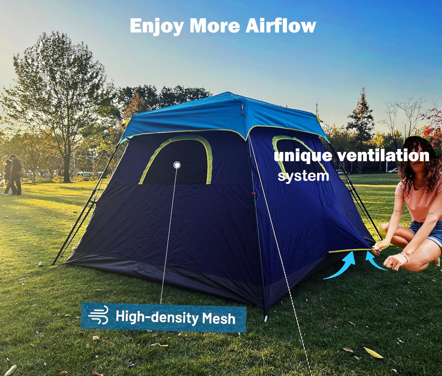 3-6P Instant Cabin Tent