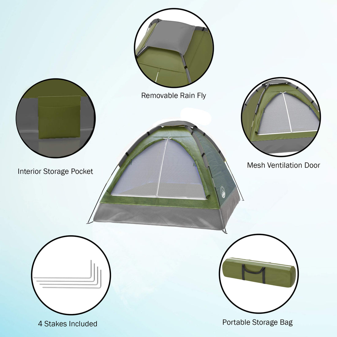 2-Person Dome Tent