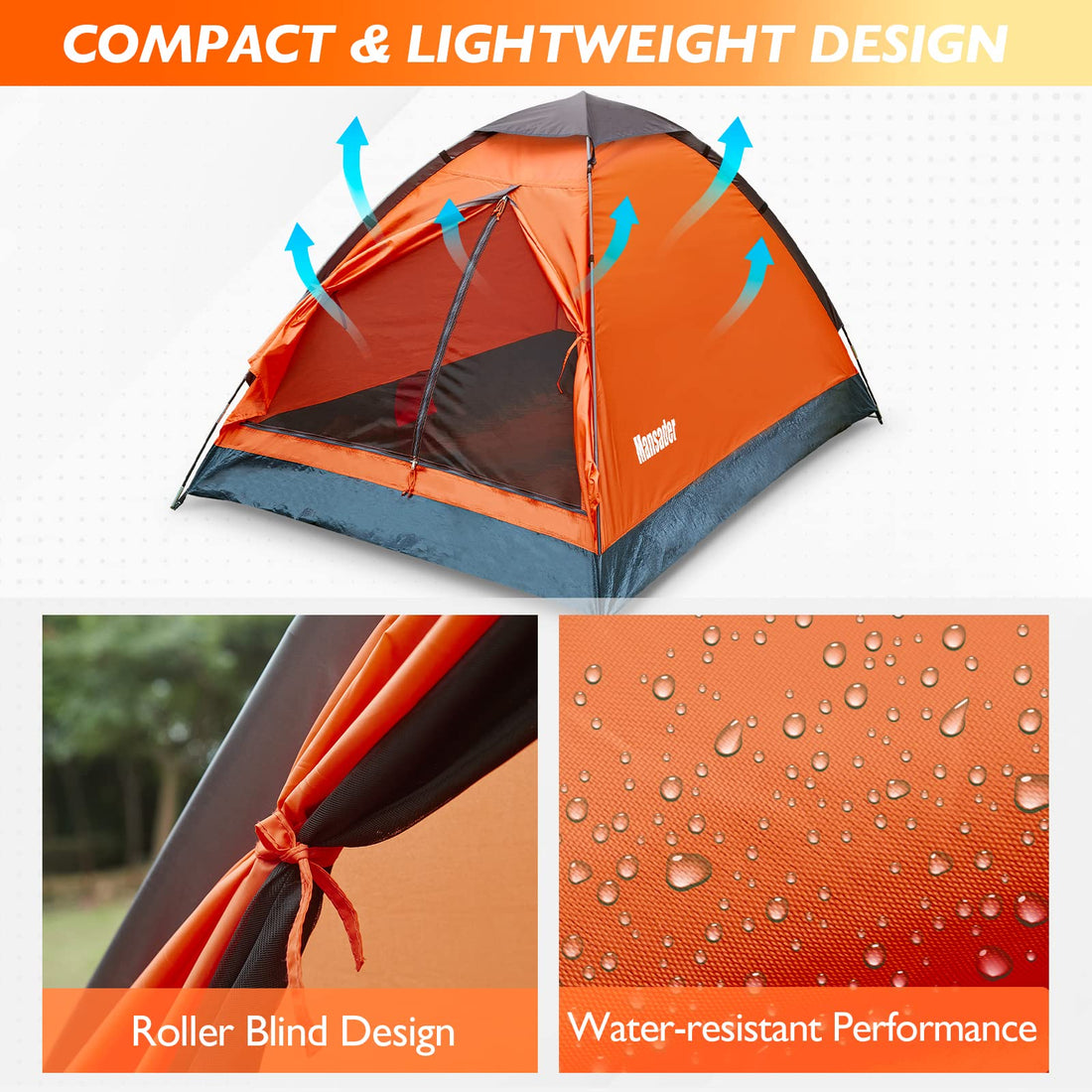 2-Person Camping Tent