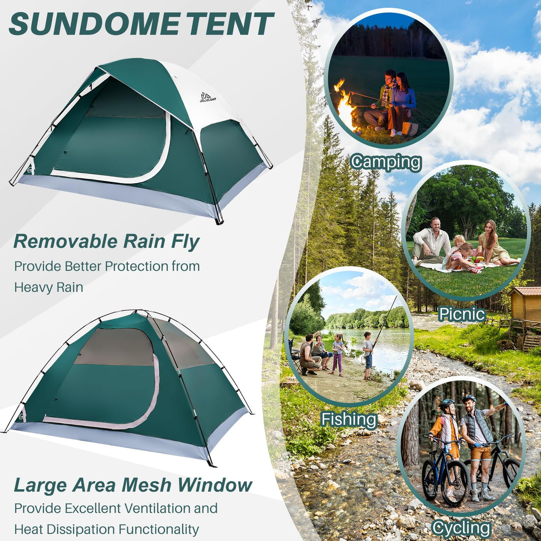 Multi-Person Dome Tent