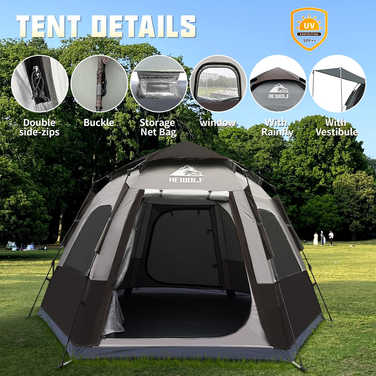 Hewolf Pop Up Tent