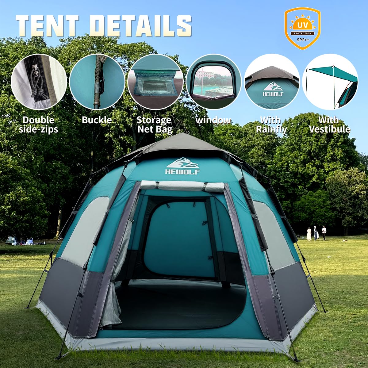 Hewolf Pop Up Tent