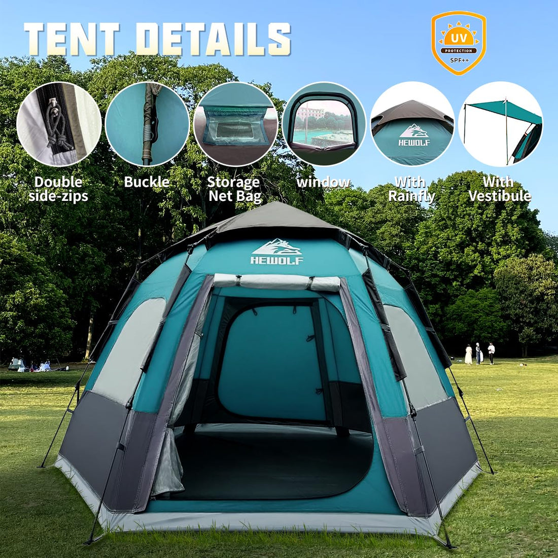 Hewolf Pop Up Tent