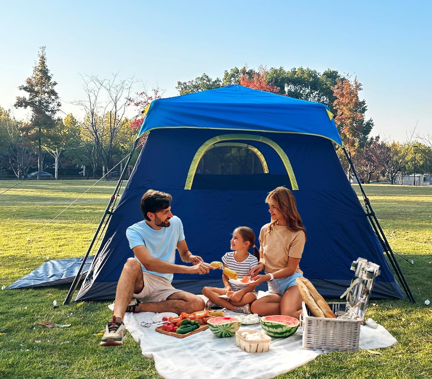 3-6P Instant Cabin Tent