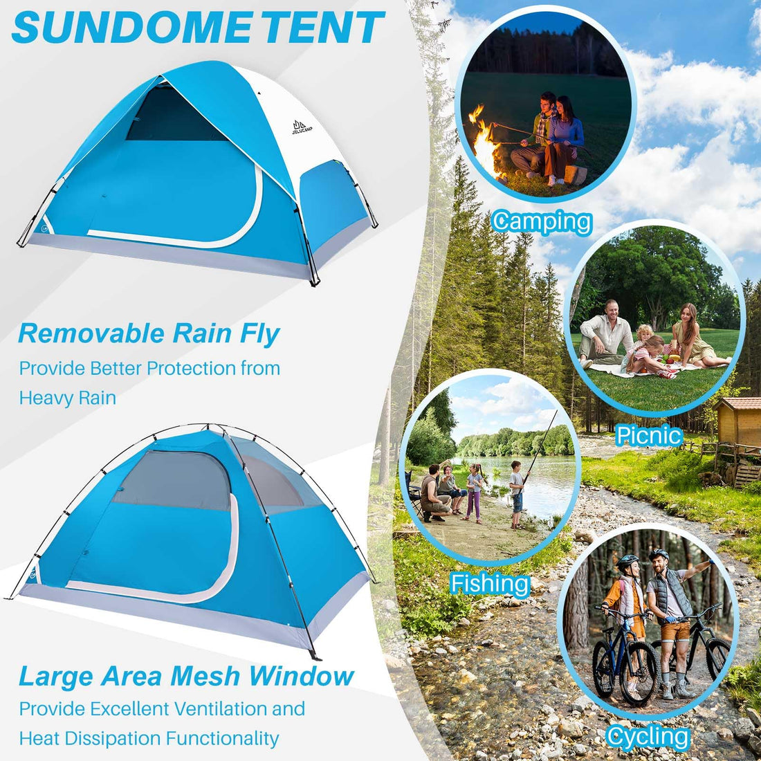 Multi-Person Dome Tent