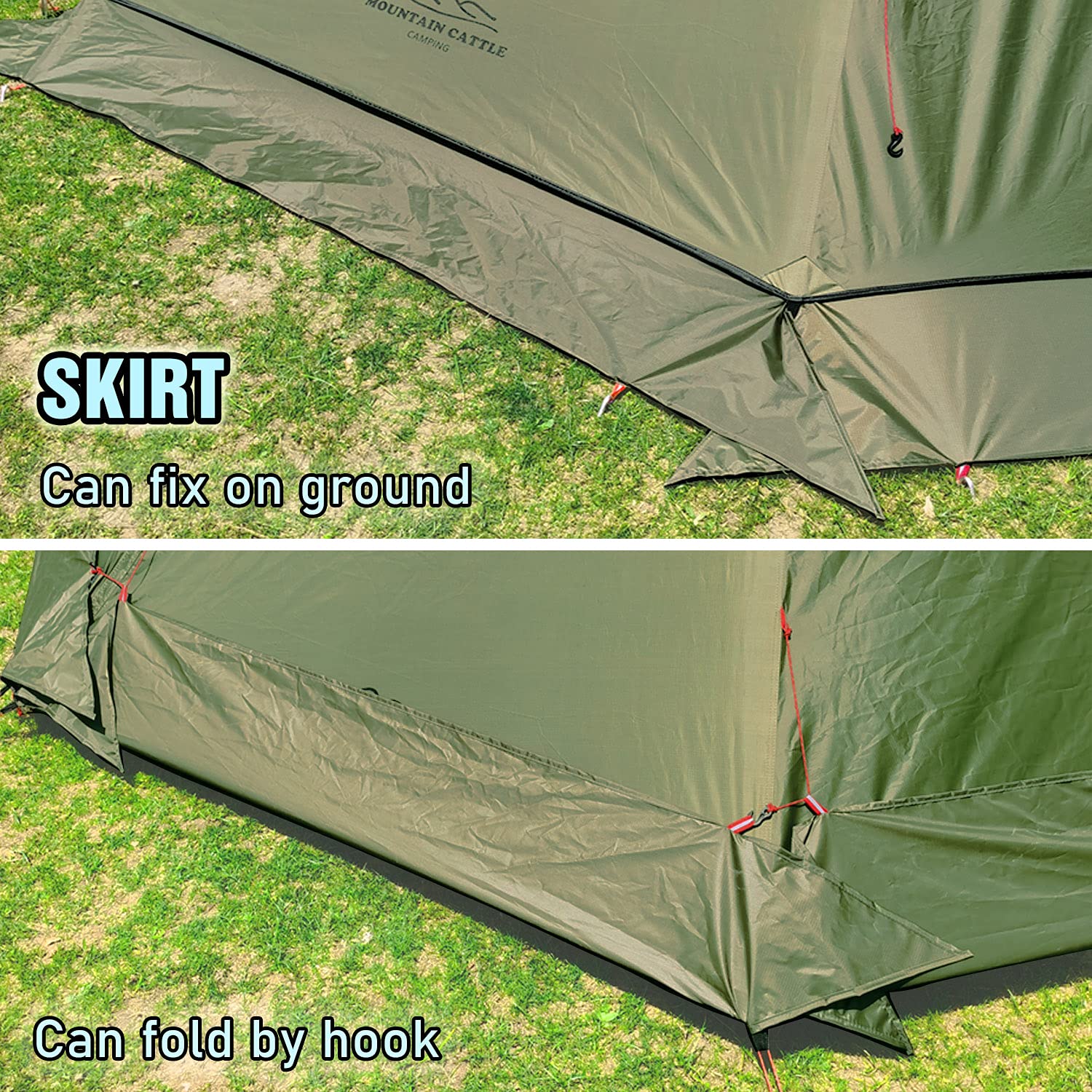 4-Person Tipi Tent