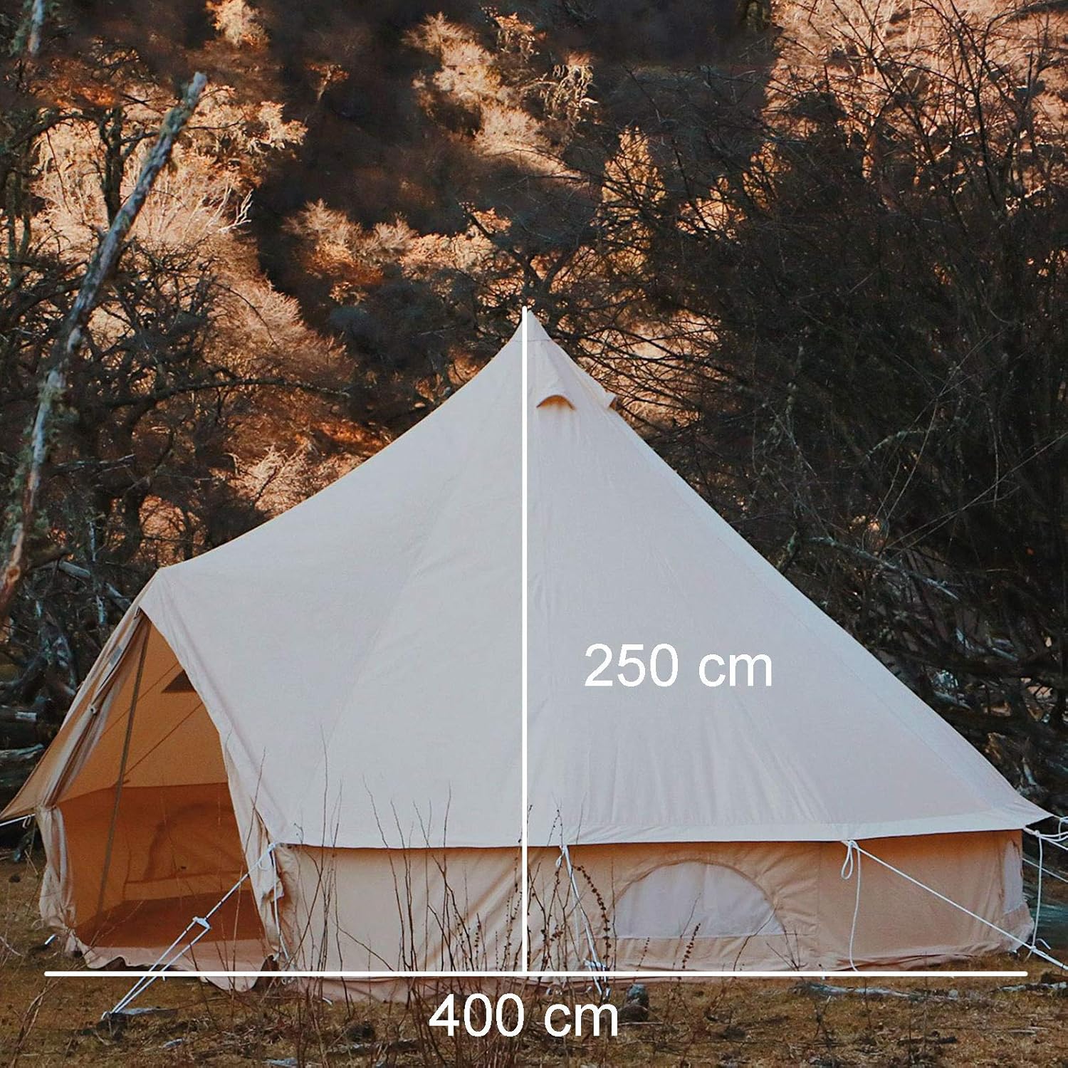 1-12P Outdoor Bell Tent