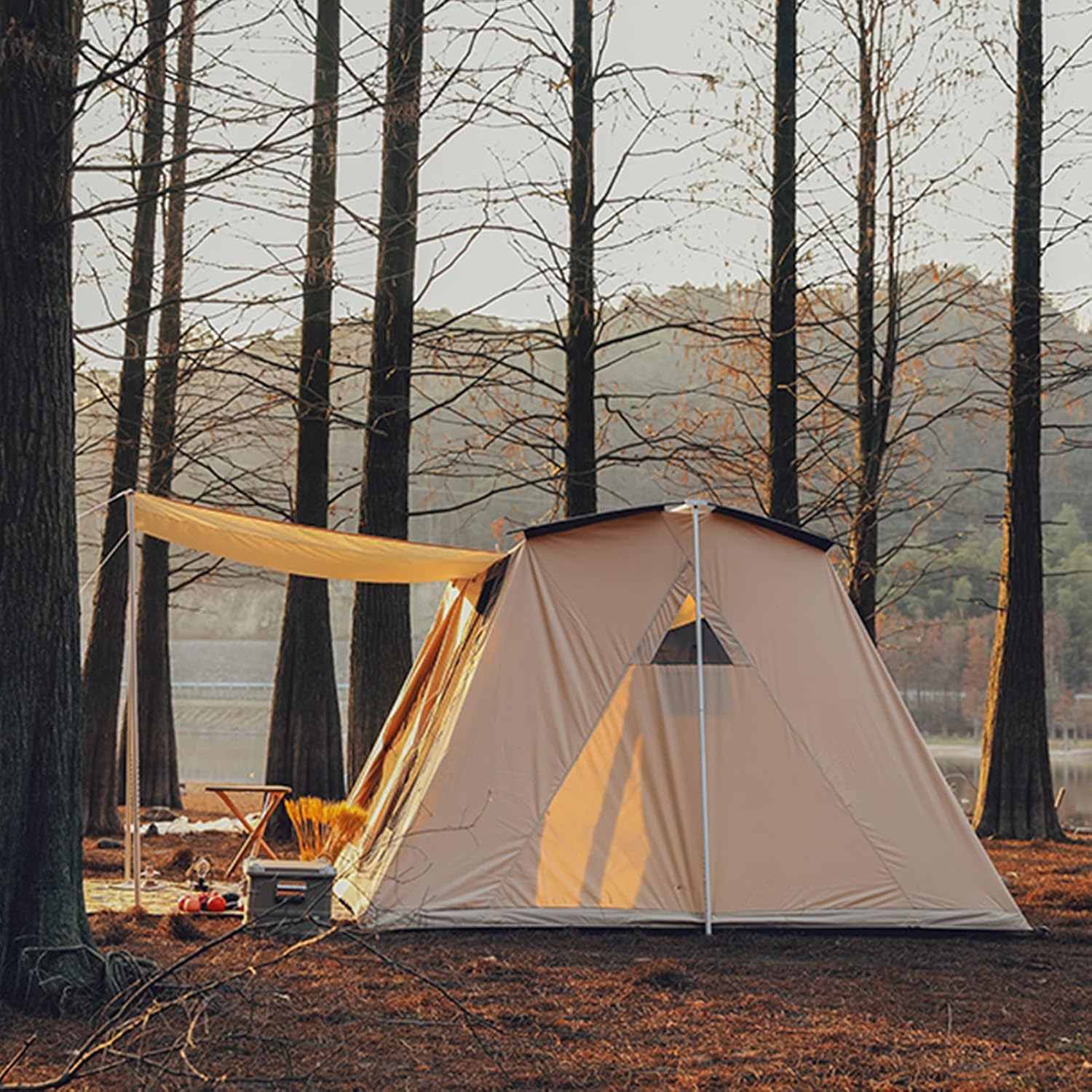 4-Season Luxury Camping Tent