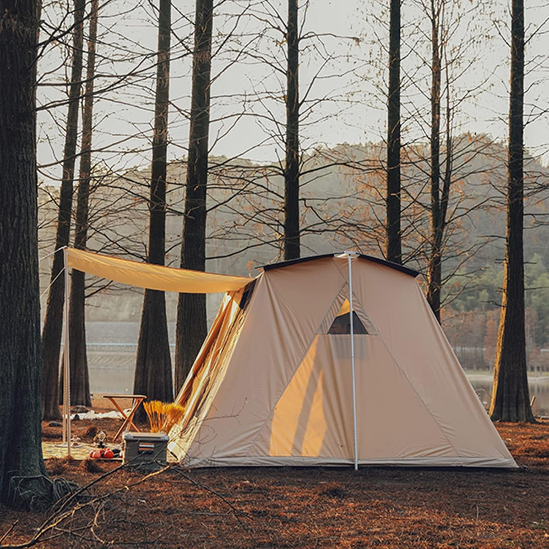 4-Season Luxury Camping Tent