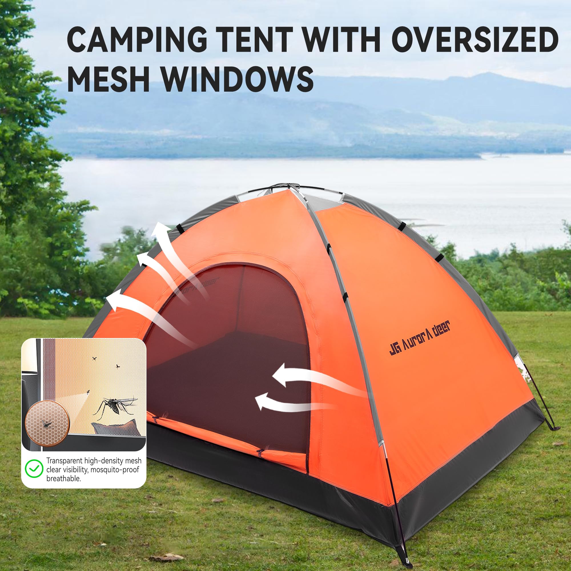 Multi-Person Camping Tent