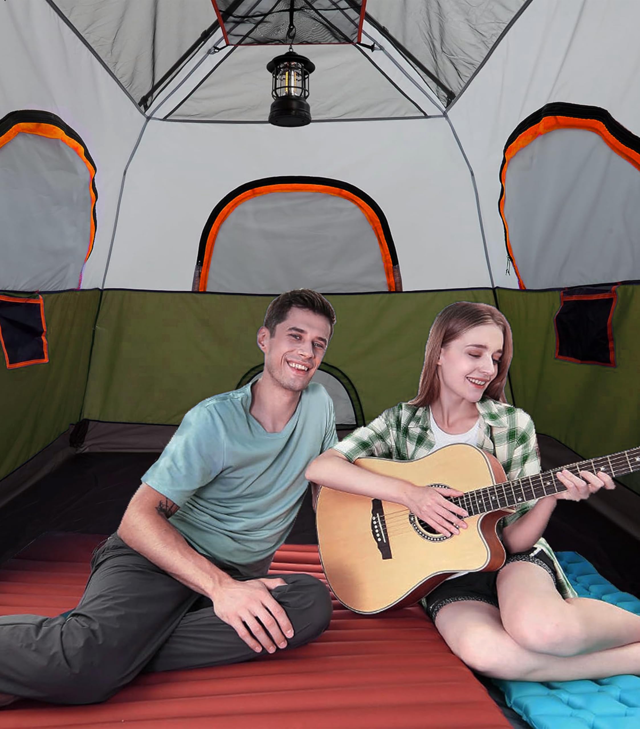 3-6P Instant Cabin Tent