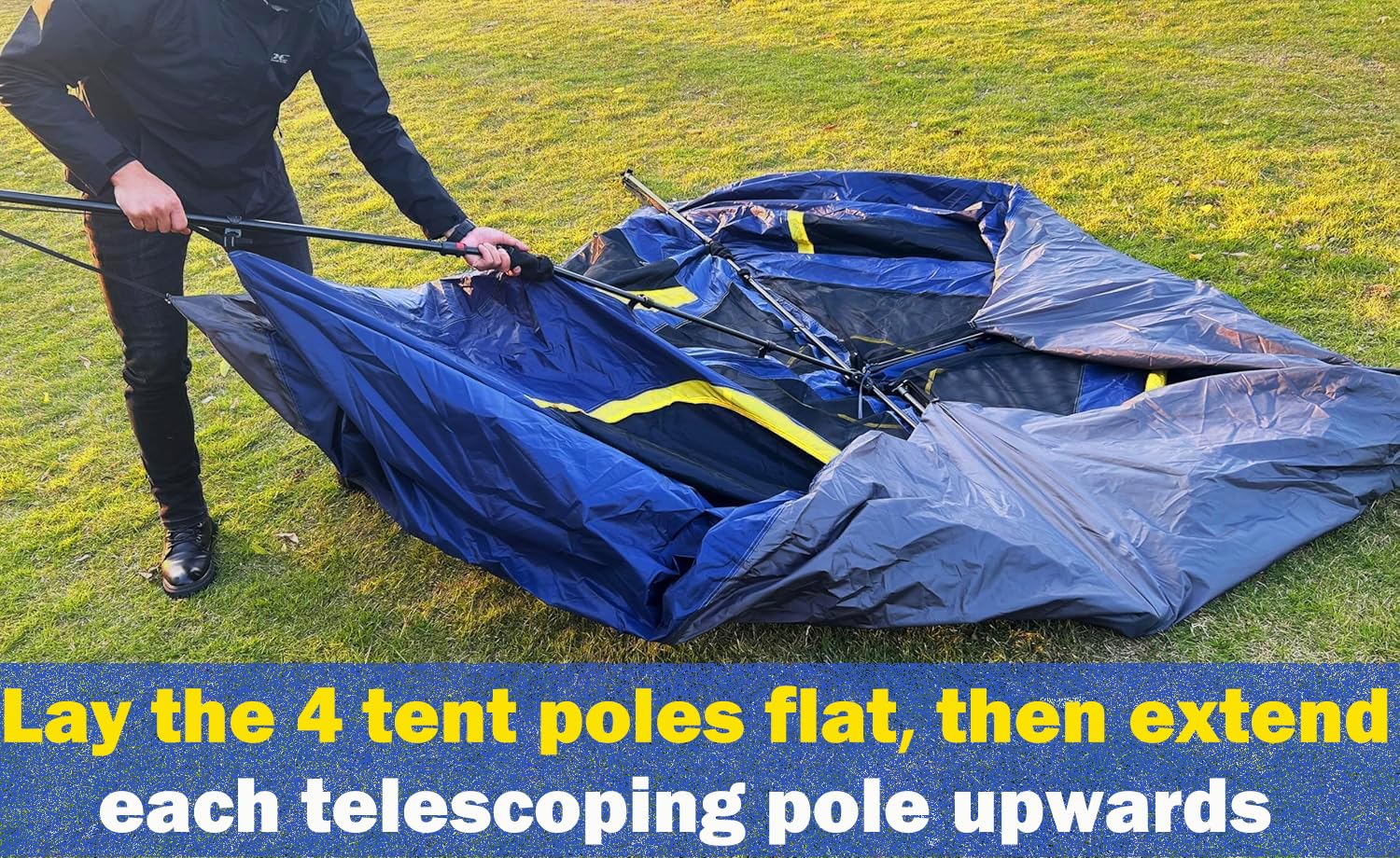 3-6P Instant Cabin Tent