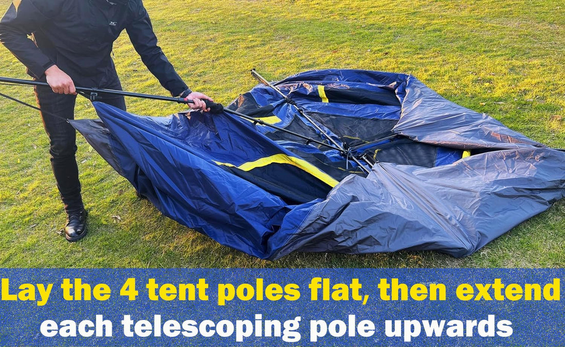 3-6P Instant Cabin Tent