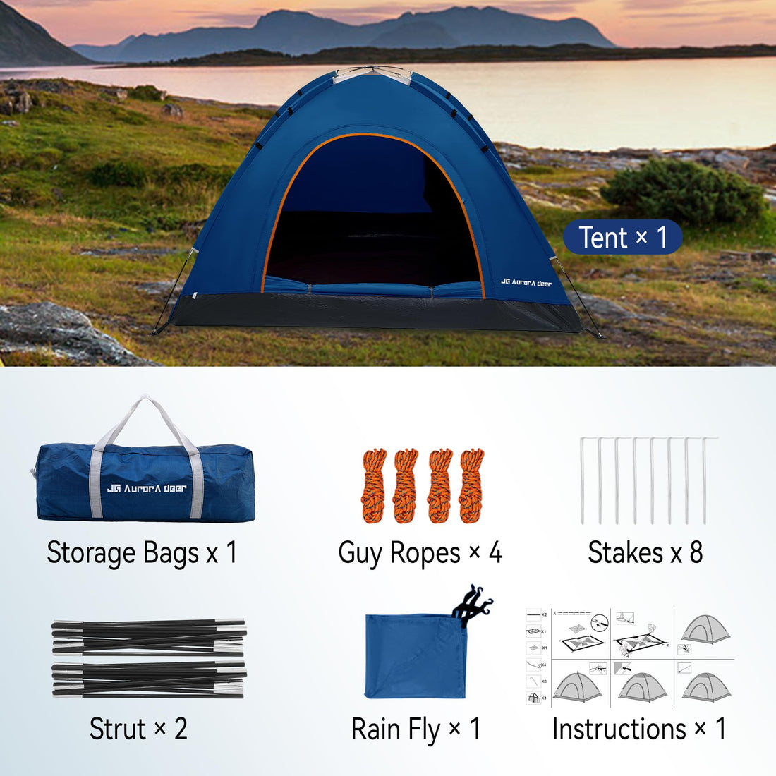 Multi-Person Camping Tent