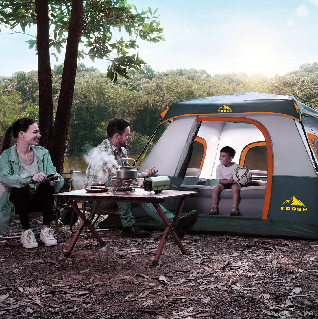 3-6P Instant Cabin Tent