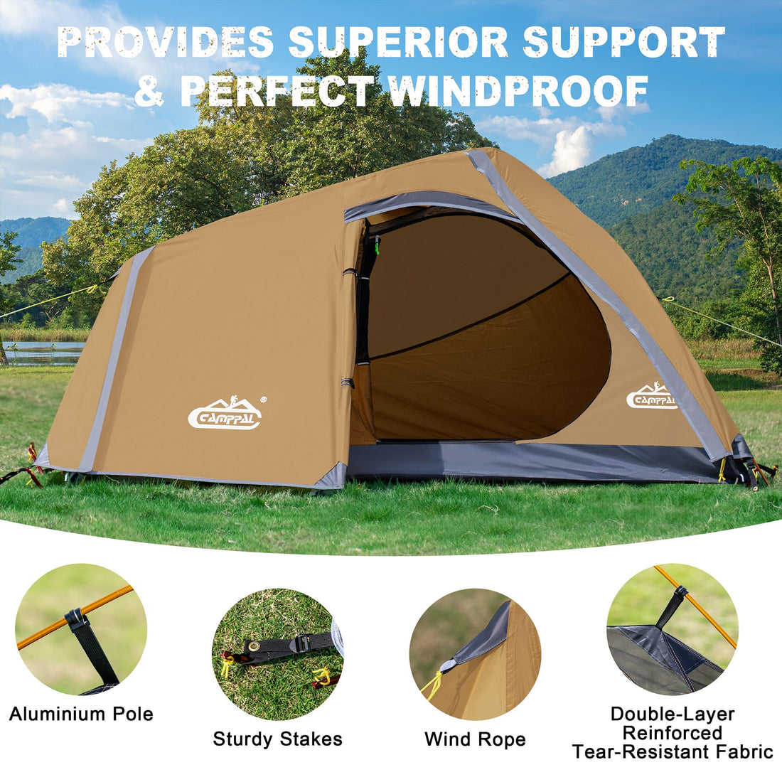 1P Backpacking Tent