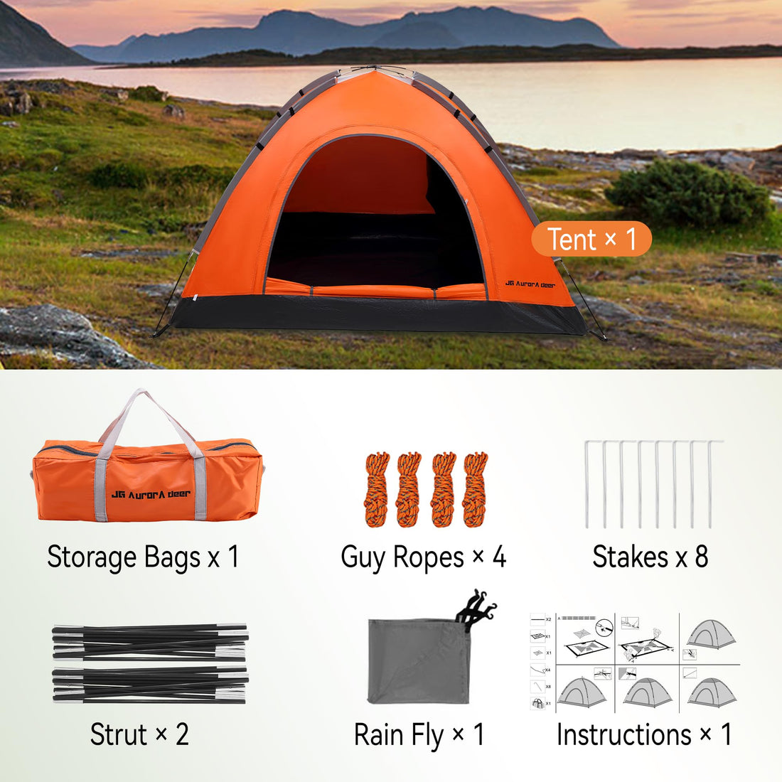 Multi-Person Camping Tent