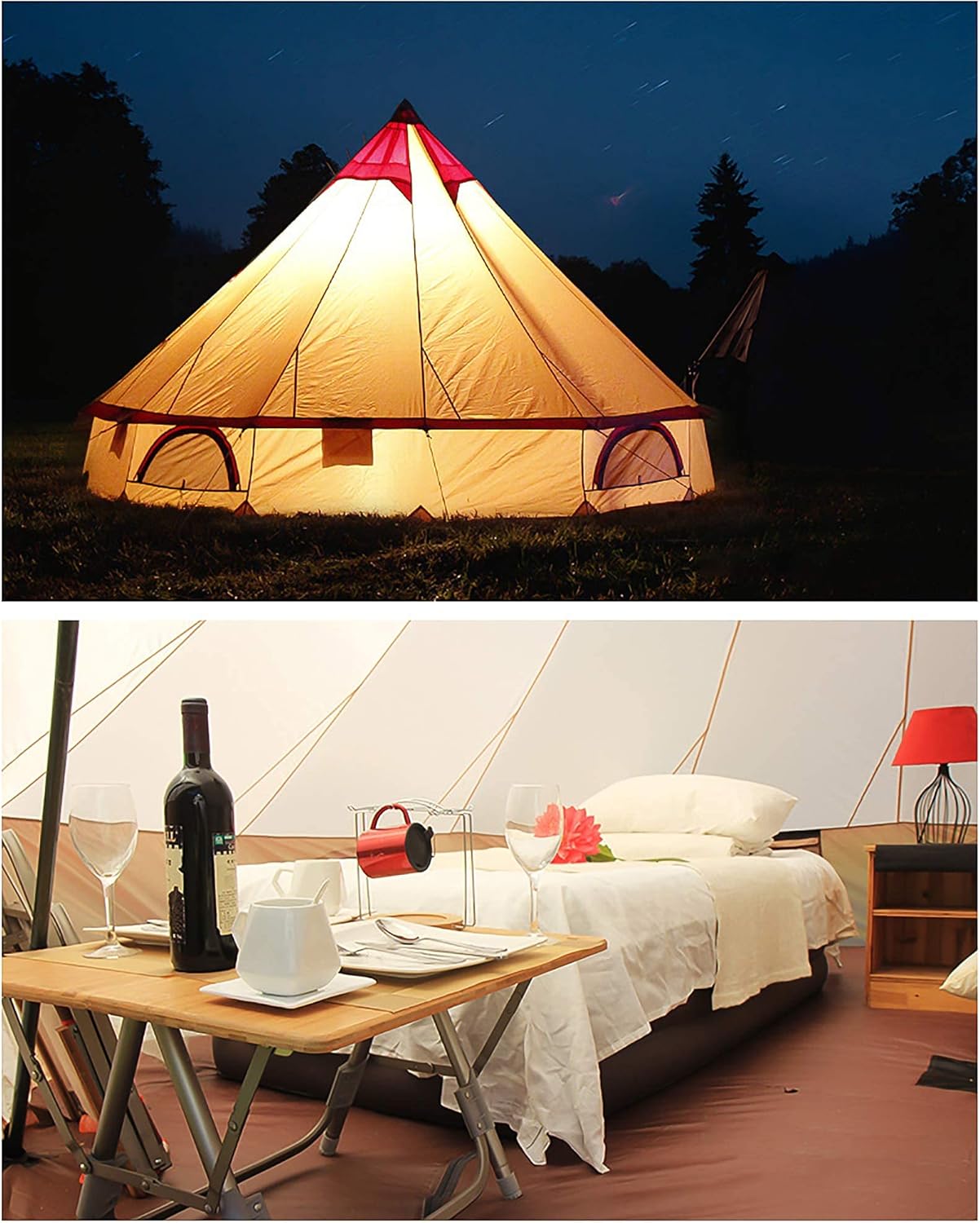 Double-Door Auto Tent