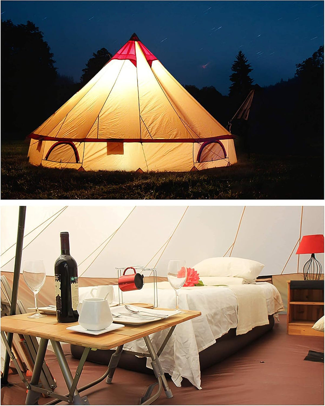 Double-Door Auto Tent