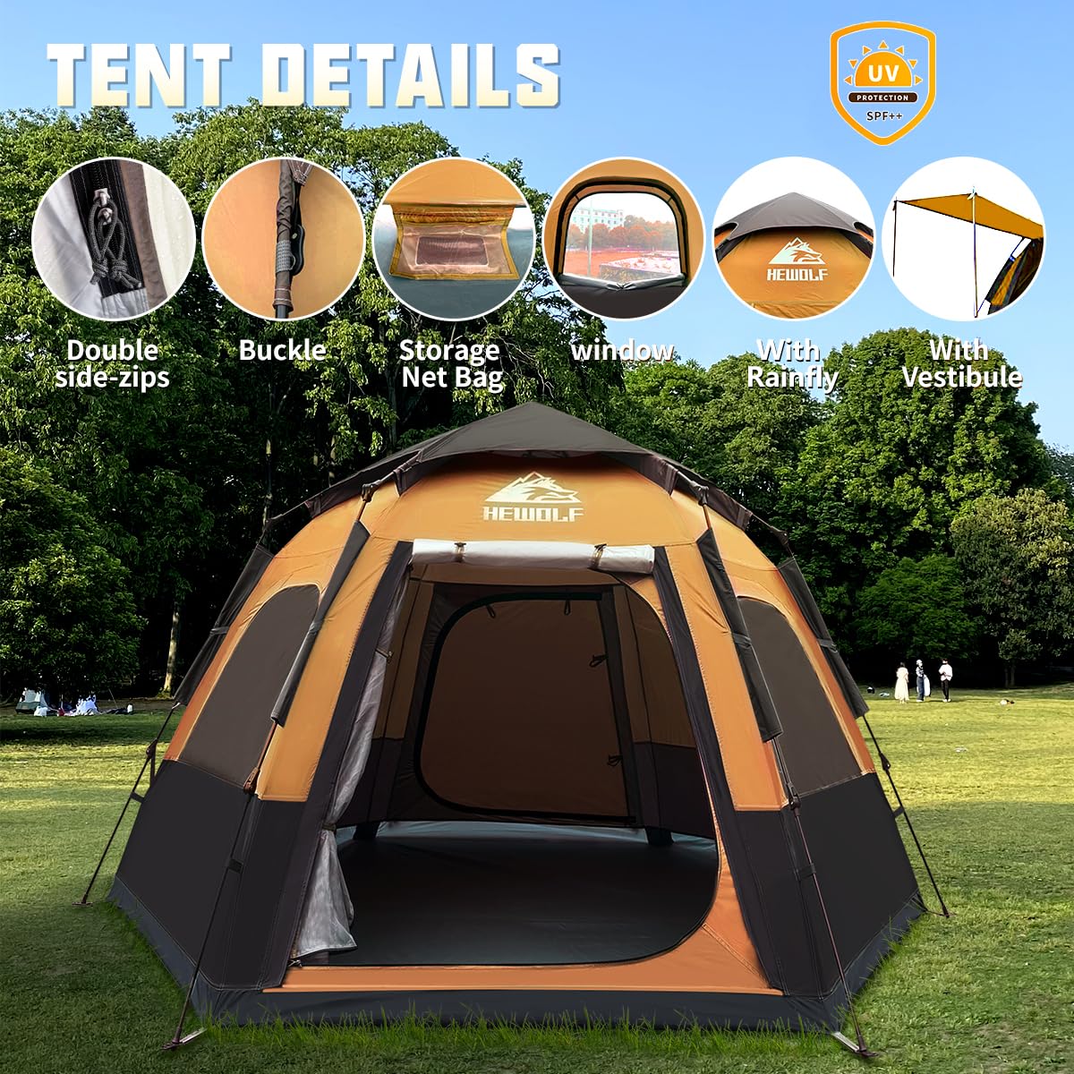 Hewolf Pop Up Tent