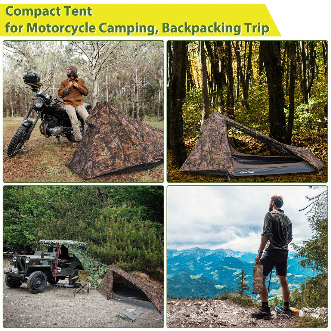 GEERTOP Ultralight 1P Bivy Tent