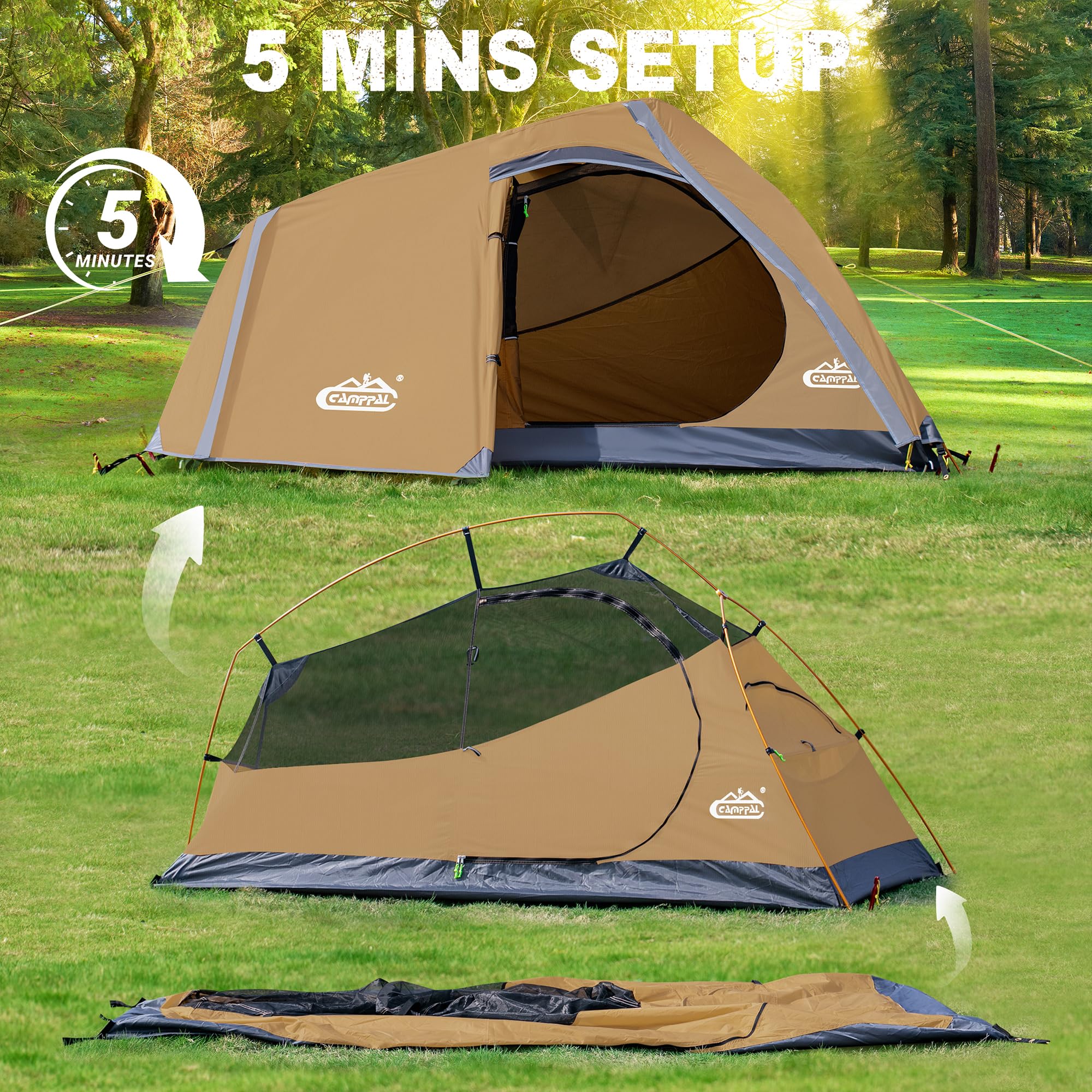 1P Backpacking Tent
