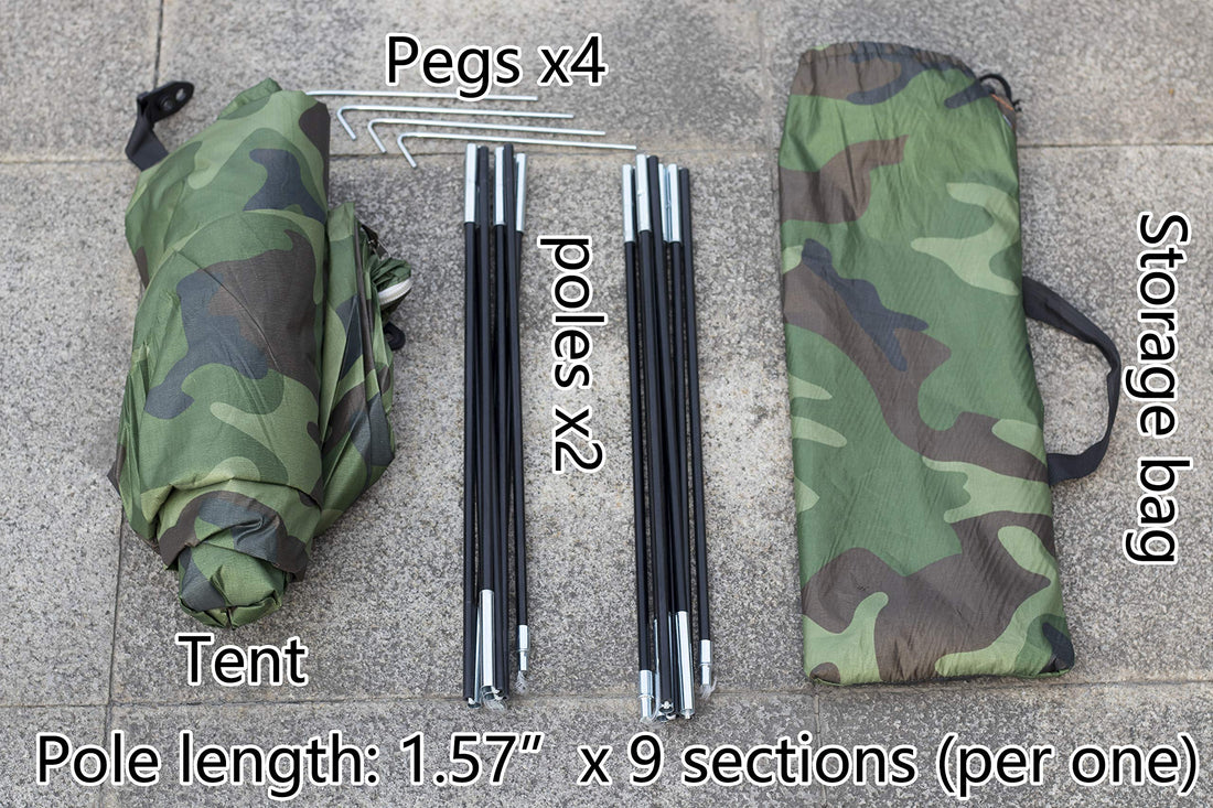 Sutekus Camouflage Tent