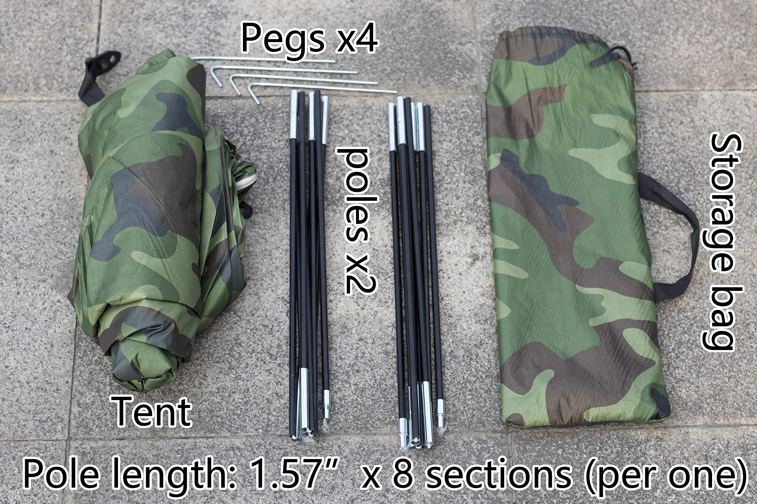 Sutekus Camouflage Tent