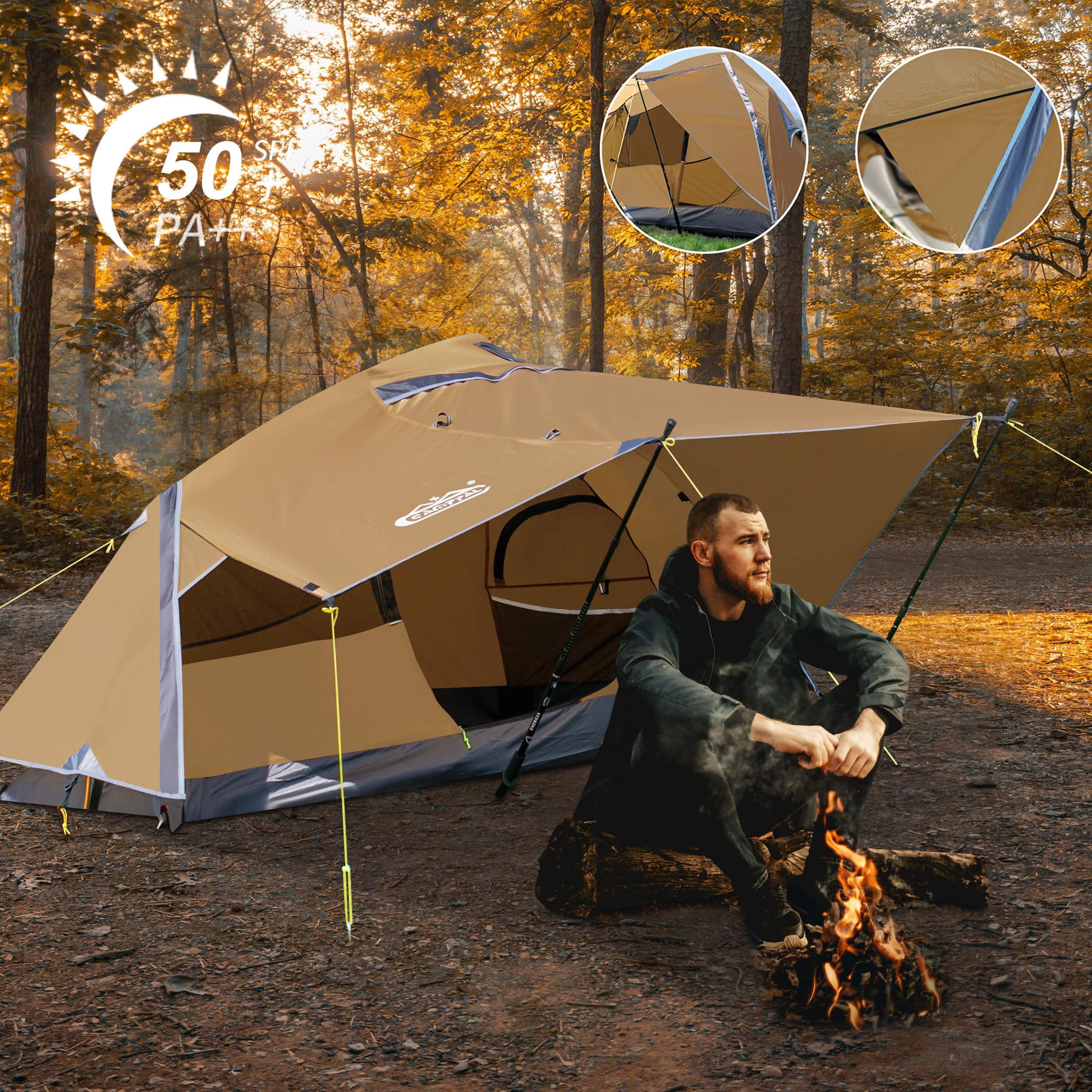 1P Backpacking Tent