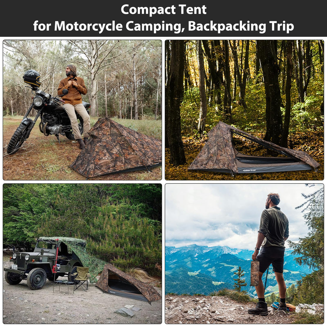 GEERTOP Ultralight 1P Bivy Tent