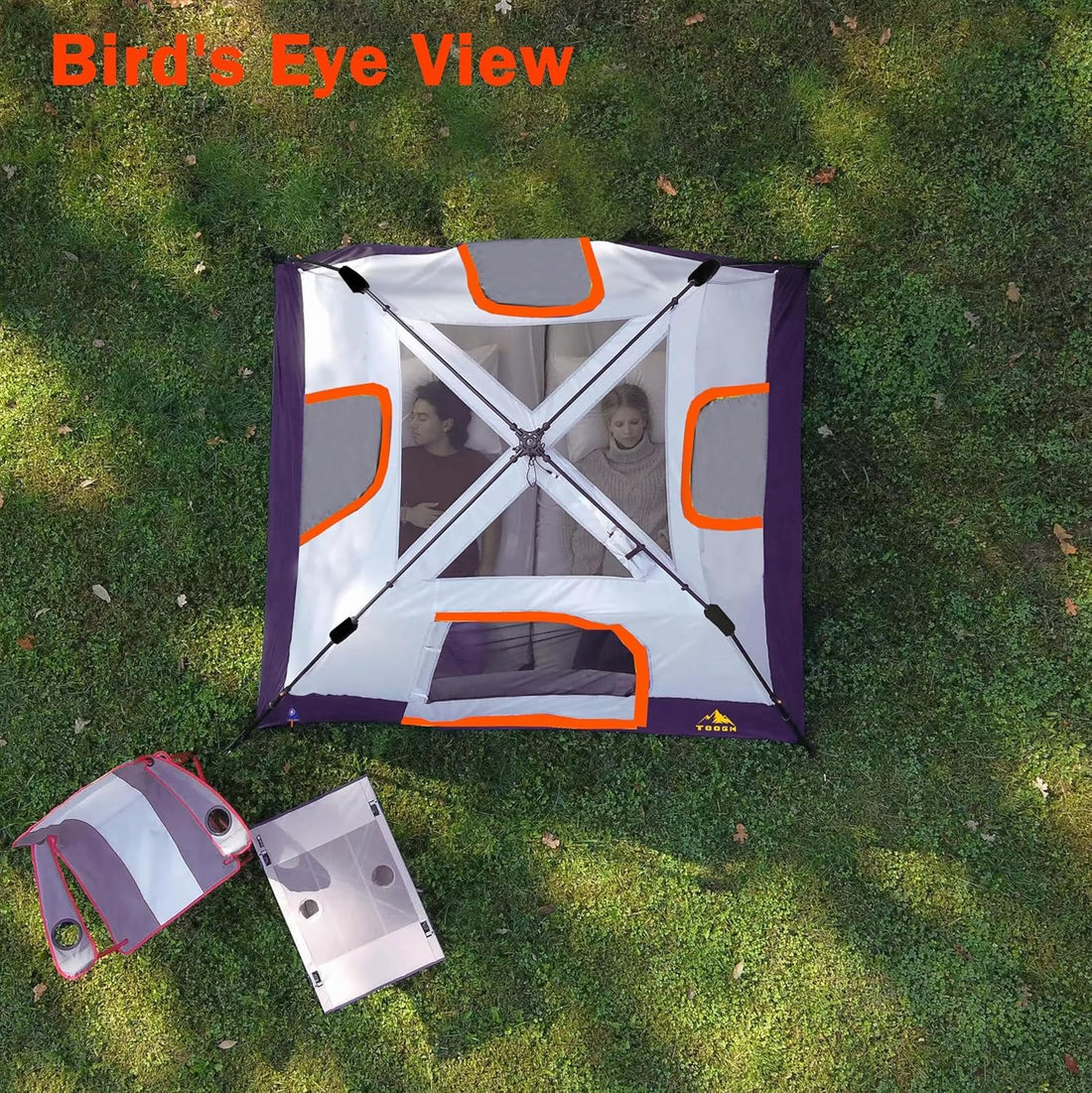 3-6P Instant Cabin Tent