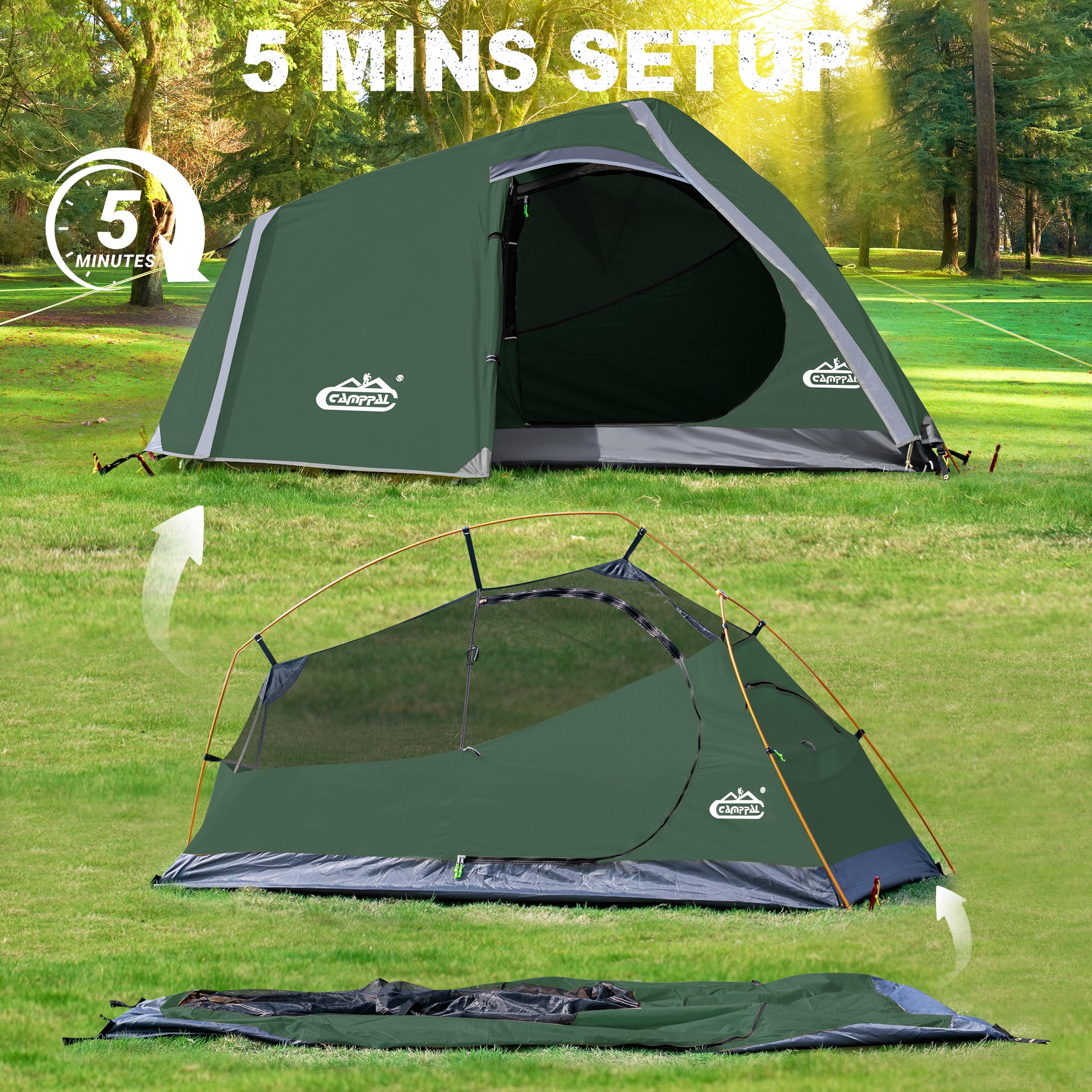 1P Backpacking Tent